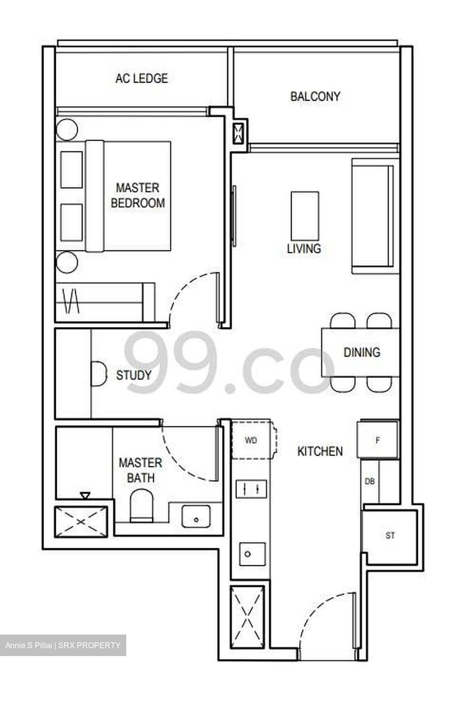The Continuum (D15), Apartment #544933791